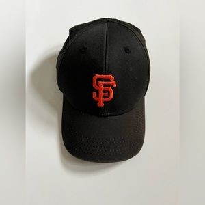 San Francisco Giants INFANT 47 Brand Black MVP Stretch Fit Hat